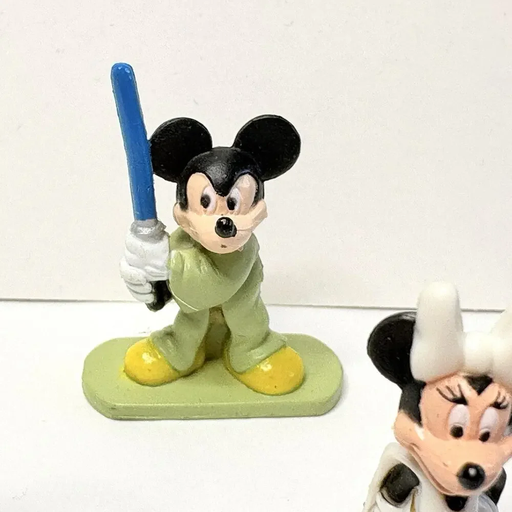Disney Parks Star Wars Pack Series 4 Mini Figures Lot Of Mickey Mouse Luke Rex